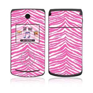  Pink Zebra Decorative Skin Cover Decal Sticker for LG 