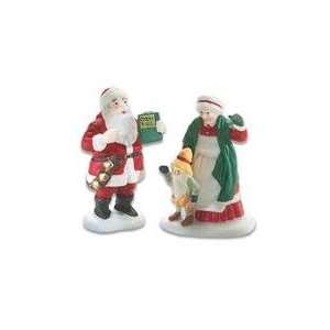  Dept 56 Heritage Village Collection Santa & Mrs. Claus 