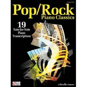 Pop/Rock Piano Classics   19 Note for Note Piano Transcriptions   Book