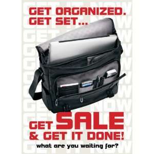  Get Organized Get Set Luggage Sale Sign