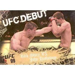  2010 Topps UFC Main Event #122 Rick Story vs John Hathaway 