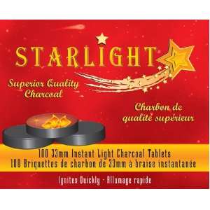   Starlight Premium Charcoal 140 Quicklite Hookah Coals 
