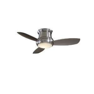 Minka Aire F519 BN 52 inch Concept II Flush Mount Ceiling Fan, Brushed 