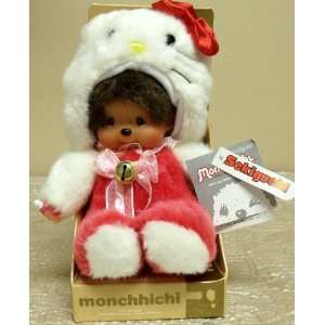  Retired Out of Production 8 Monchhichi Hello Kitty Themed 