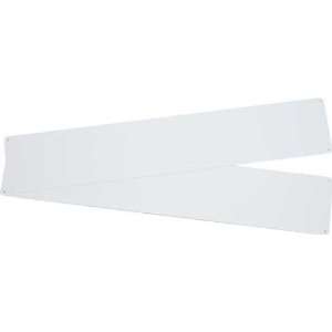 Hardline Products 115064 Solid White Plastic Boat Number Plate