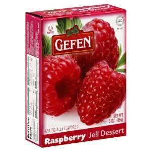 Gefen Raspberry Jello   3oz. Grocery & Gourmet Food