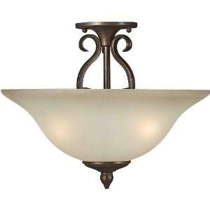 Forte Lighting 2426 03 27 Black Cherry Traditional / Classic 16Wx13 