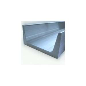 Aluminum 6061 T6 U Channel, ASTM B221, 0.247 Thick, 4 Width, 1.647 