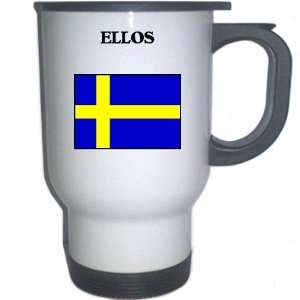  Sweden   ELLOS White Stainless Steel Mug Everything 