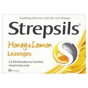  Strepsils Honey & Lemon 24 Lozenges Health & Personal 