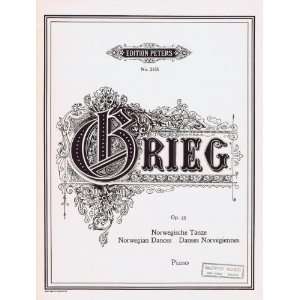  Grieg   Norwegian Dances Op. 35, Peters edition 