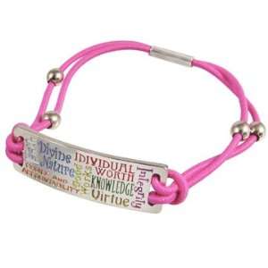  Young Women Values Bungee Bracelet, LDS Jewelry