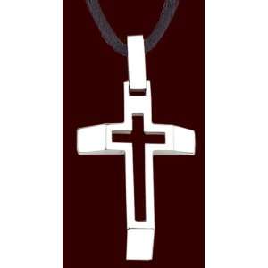  Father & Son Stainless Steel Cross 