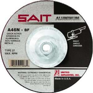  United Abrasives/SAIT 20093 9 by 1/4 by 7/8 A46N Type 27 