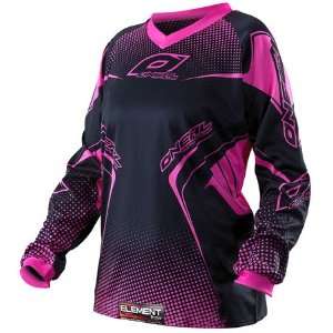   Youth Element Motocross Jersey Black/Pink Small S 0076 702 Automotive