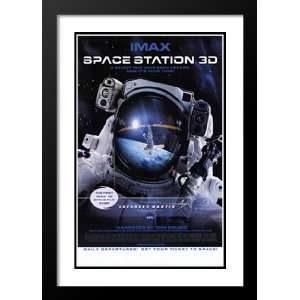  Space Station (IMAX) 20x26 Framed and Double Matted Movie 