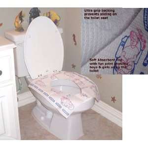 Pee Wees Disposable Potty Padsters   Disposable Toilet Seat Covers 