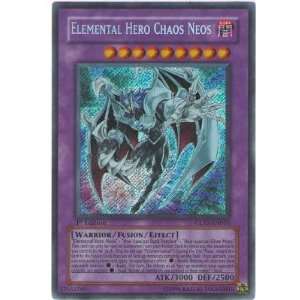   Single Card Elemental Hero Chaos Neos GLAS EN03 Toys & Games