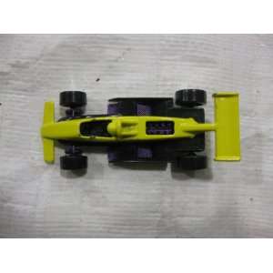  Yellow & Purple Openwheel Formula Zap Racing Matchbox Car 