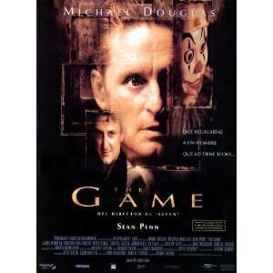  The Game (1997) 27 x 40 Movie Poster Spanish Style A