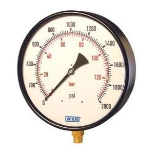 10 Type 211.11 400psi/Bar Gauge   1/2 Npt Lm Steel  