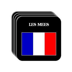  France   LES MEES Set of 4 Mini Mousepad Coasters 