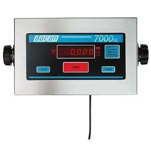    Down Benchtop Scale with Rechargeable Battery, 100 lb/45 kg, 230 VAC