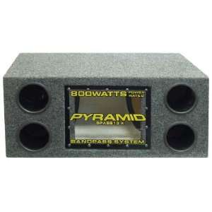  Pyramid BPASS12X 1000 Watt 12 Dual Bandpass Enclosure 