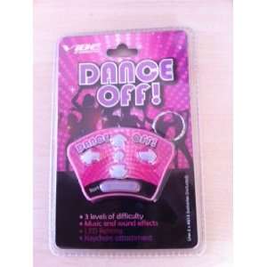  Dance Off Hand Held Key Chain Game with 3 Levels of 