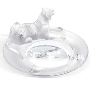  Lalique Ashtray Tiger   8 7/10 in Automotive