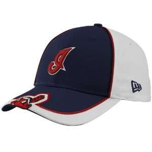 New Era Cleveland Indians White Nopus Adjustable Hat  