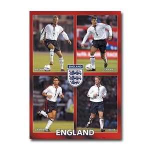  england Midfield Poster