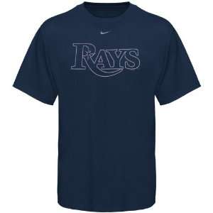    Nike Tampa Bay Rays Navy Blue Strikeout T shirt