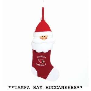  Pack of 4 NFL Tampa Bay Buccaneers Santa Claus Christmas 