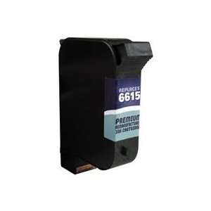 Hp C6615dn Remanufactured Black Inkjet Cartridge 