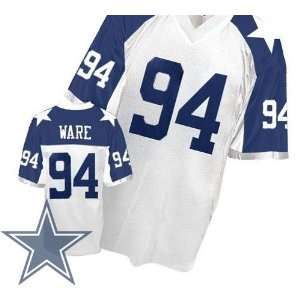 Dallas Cowboys #94 DeMarcus Ware White Thanksgivings Jersey Authentic 