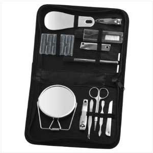  Deluxe Compact Travel Accessory Essential Grooming Kit 