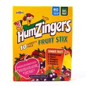 Humzingers Summer Fruits 10 x 15g 150g  Grocery & Gourmet 