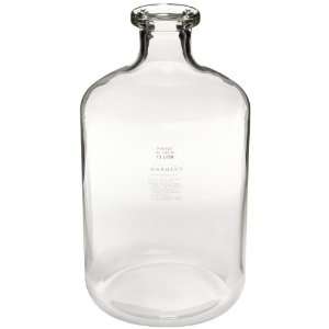 Corning Pyrex 1596 9L Glass 9.5 L Solution Graduated Carboy Bottle 
