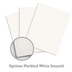  Options Marbled White Paper   750/Carton