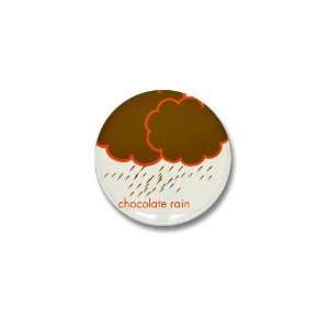  Chocolate Rain Chocolate rain Mini Button by  