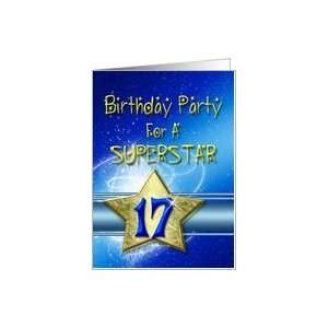  17th Birthday party for a Superstar Card Toys & Games