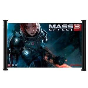  Mass Effect 3 Game Fabric Wall Scroll Poster (28x16 