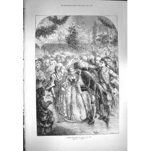  1871 Christmas Dance Long Time Ago Romance Staniland