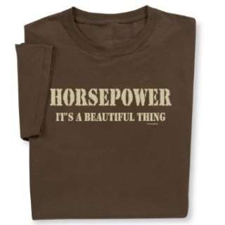  Horsepower T shirt Clothing