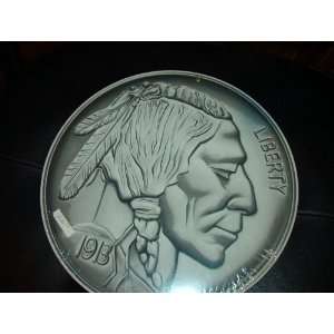  Liberty 1913 Indian Head Nickel Sign