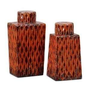   Containers, Set of 2 by Uttermost   Distressed (19504)