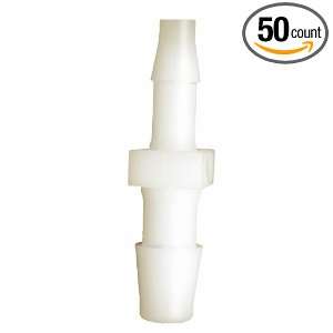 Value Plastics Straight Thru Reduce Connector , 600 Series Barbs, 1/2 