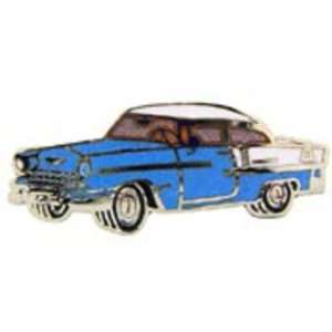 1955 Chevy Pin Blue 1