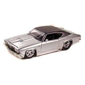  1969 Chevy Chevelle SS Pro Stock 1/24 Silver Toys & Games